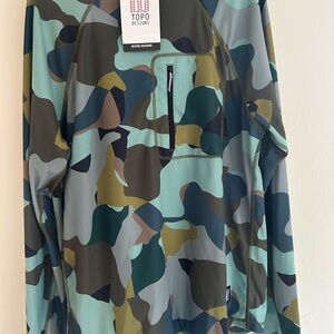 Topo Designs Camo River Hoodie